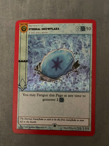 Cryptid Nation Eternal Snowflake 1st Edition Full Holo FH